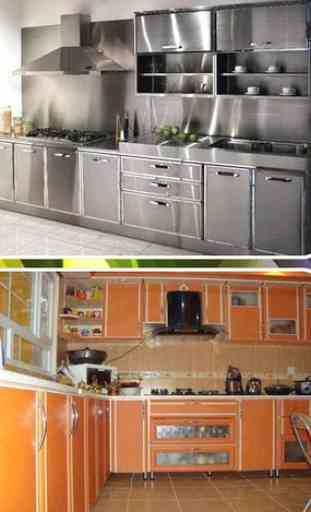 aluminum kitchen cabinet design ideas 2