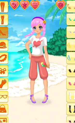 Anime Date Dress Up Girls Game 3