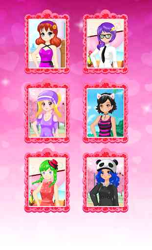 Anime Date Dress Up Girls Game 4
