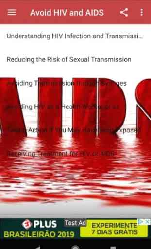 Avoid HIV and AIDS 2