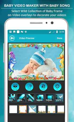 Baby Video Maker With Baby Story Song 4
