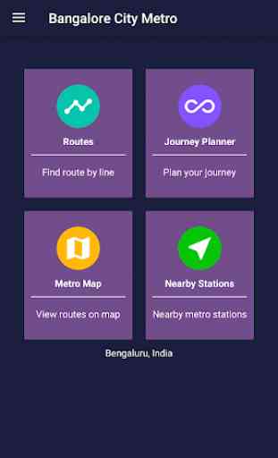 Bangalore City Metro 1
