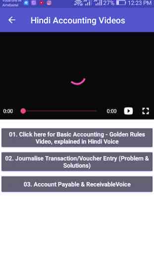 Basic Accounting App Hindi - Learn Debit Credit 2