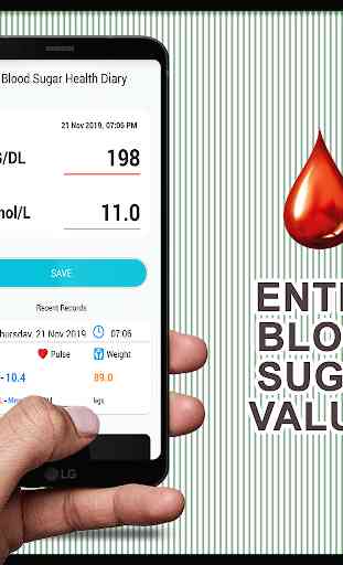 Blood Sugar App : Health Tracker Diabetes Checker 1