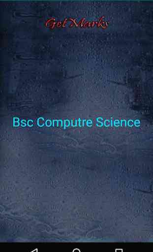 Bsc Computer Science 1