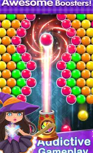 Bubble Shooter Magic Witch 4