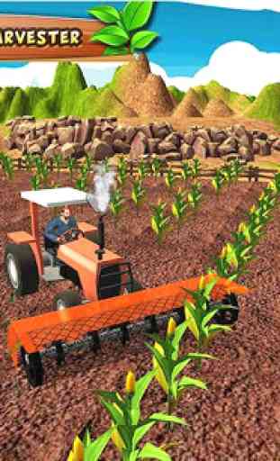 Bull Farming Village Farm 3D 4