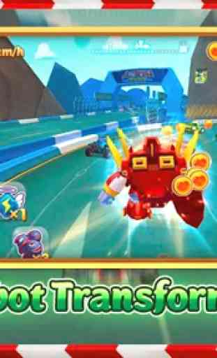 Car Race Kids Game Challenge - Transformers Racing 2