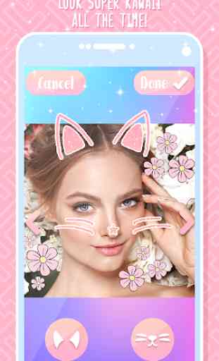 Cat Face Camera - Filters for Selfies 2