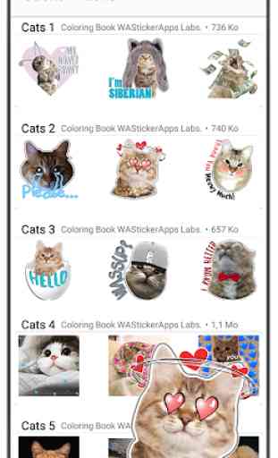 Cat Stickers WAStickerApps cat memes funny 4