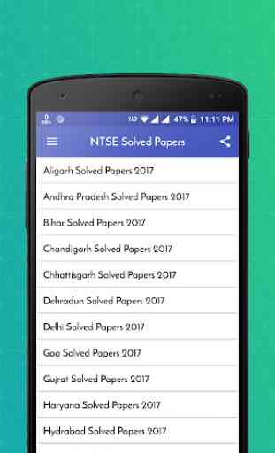 Class 10 NTSE Papers Solved 1