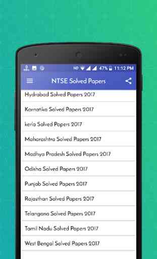 Class 10 NTSE Papers Solved 2