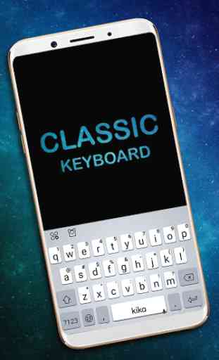 Classic Keyboard - Type Fast,fonts,Emoji, Emoticon 1