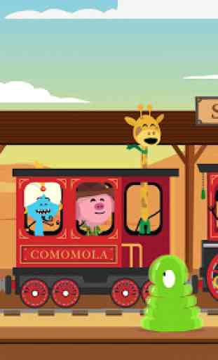 Comomola Far West Train - Railroad Game for kids! 1