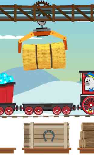 Comomola Far West Train - Railroad Game for kids! 3