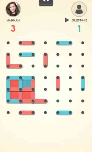 Dots and Boxes Online Multiplayer 1