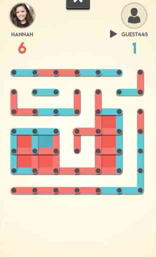 Dots and Boxes Online Multiplayer 2
