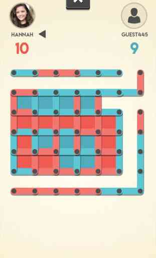Dots and Boxes Online Multiplayer 3