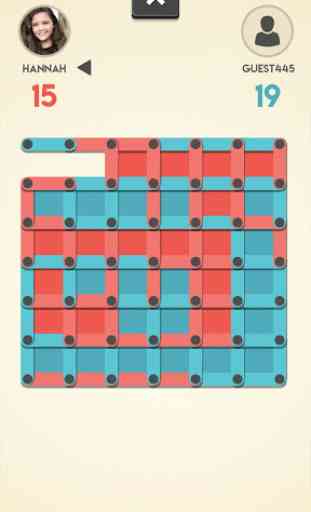 Dots and Boxes Online Multiplayer 4