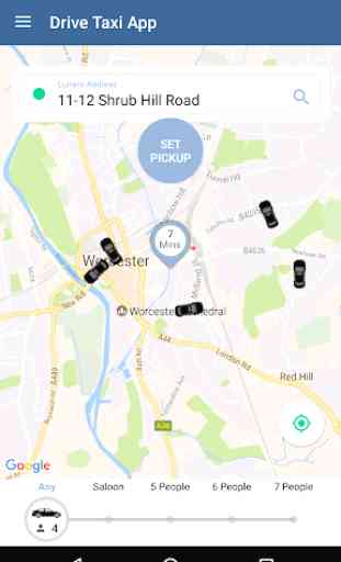 Drive Taxi App Worcester 2