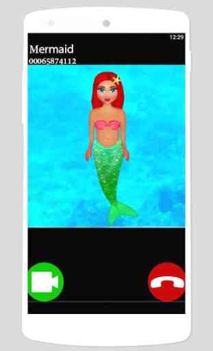 fake call video mermaid game 3