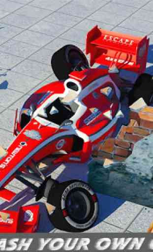 Formula Car Crash Derby Stunt Racing 2
