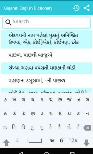 Gujarati To English Dictionary 1