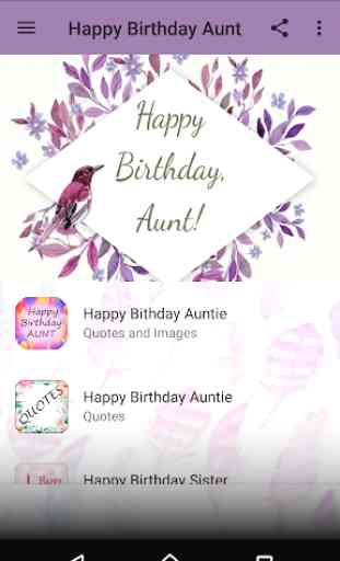 Happy Birthday Aunt 1