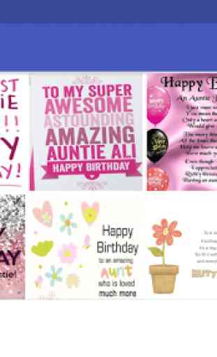 Happy Birthday Aunt 4