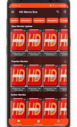 HD Movie Box - Free Online Movies 2