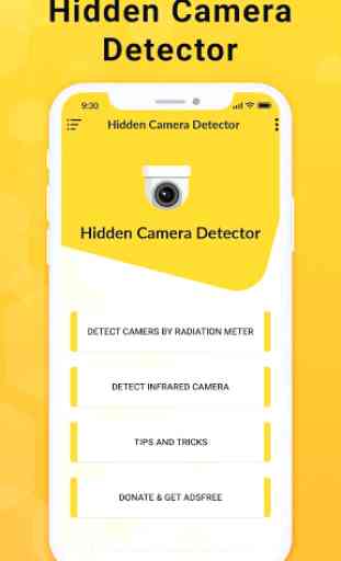Hidden Camera Detector - CCTV Finder 1
