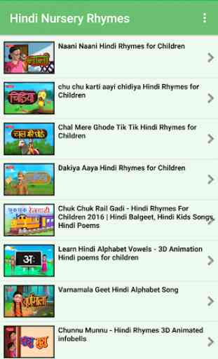 Hindi Rhymes 3