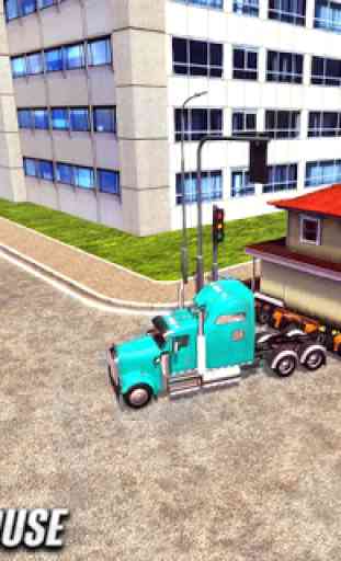 Home Transporter Truck Driving 2019: House Mover 3