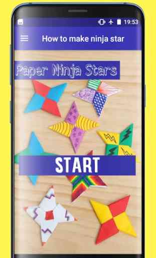 How to make ninja star with paper 1