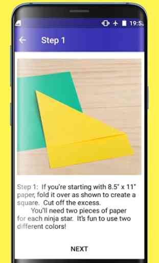 How to make ninja star with paper 3