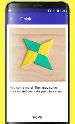 How to make ninja star with paper 4