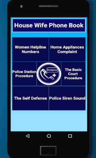 Indian Housewife's App (With Emergency Siren)  1