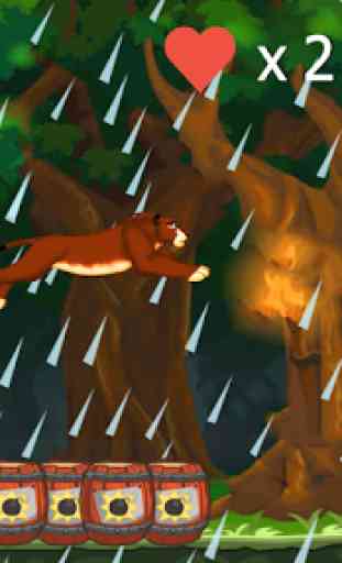 Lion kingdom run: Jungle king adventure 4