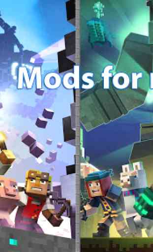 Mods for minecraft pe - mods for mcpe, mcpe addons 1