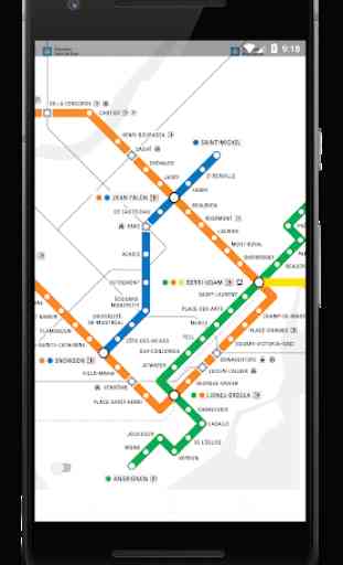 Montreal Subway Map 2