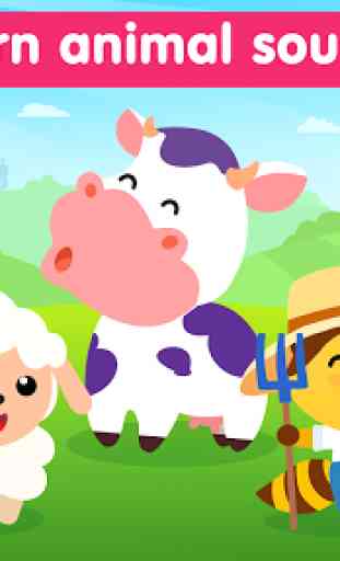 My First Animals ~ Animal sounds games for babies 1