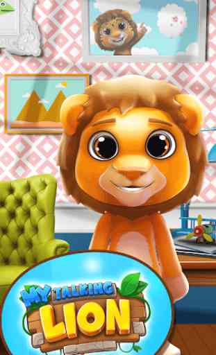 My Talking Lion Virtual Pet 1