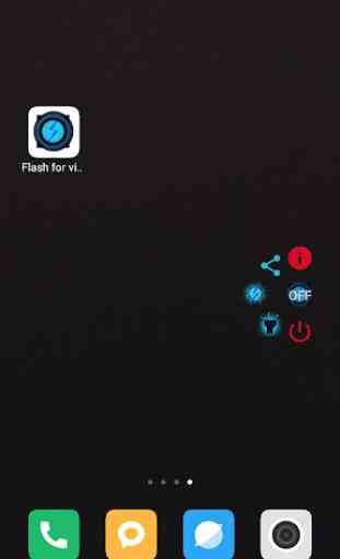 On Screen Flash For Video Call in Dark 4