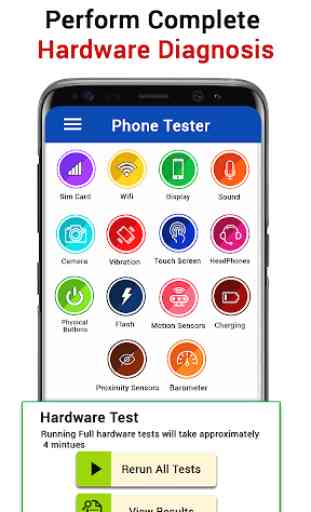 Phone tester – Test my mobile & Diagnose Android 2