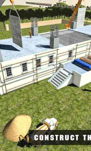 President House Building – City Construction Games 2