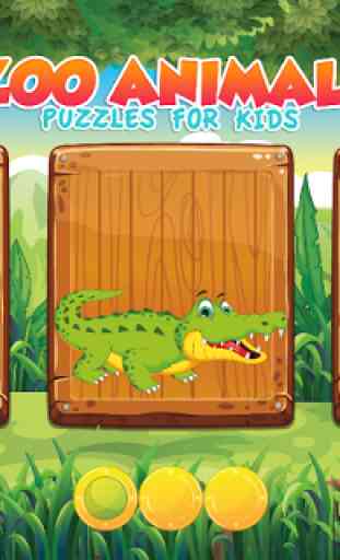 Puzzles for kids Zoo Animals 1