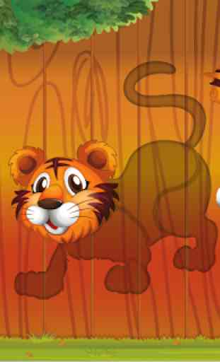 Puzzles for kids Zoo Animals 2
