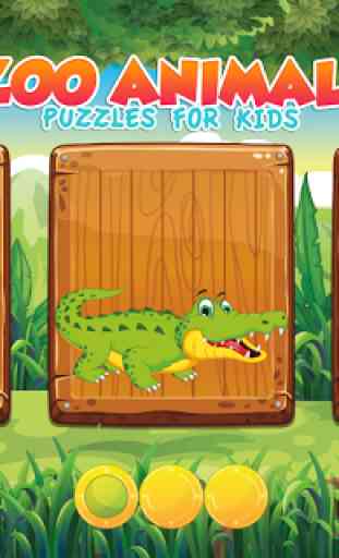 Puzzles for kids Zoo Animals 4