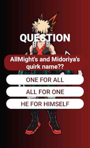Quiz: My Hero Academy 3