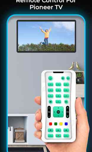 Remote Control For Pioneer TV 4